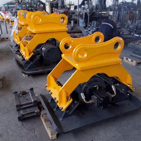 hydraulic plate compactor for mini-excavator rock and dirt|20 in vibratory plate compactor.